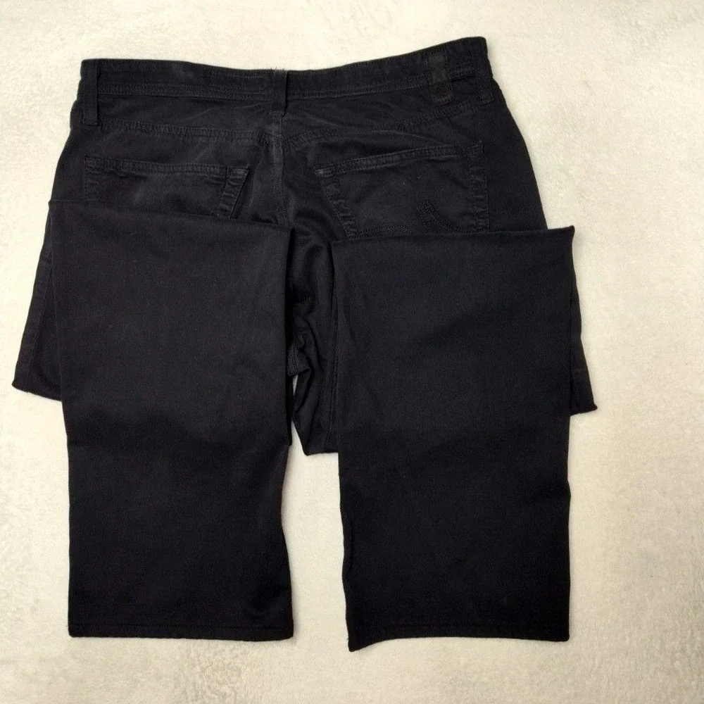 AG Adriano Goldschmied Jeans Mens 36x32 Black Protege Straight Leg Denim USA
